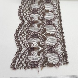 Kahve Kolalı Kuğu Dantel 6 cm-DAN-266