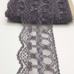 Gri Kolalı Kuğu Dantel 9 cm-DAN-267