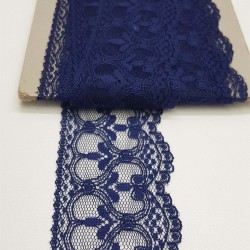 Lacivert Kolalı Kuğu Dantel 6 cm-DAN-269
