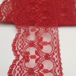 Kırmızı Kolalı Kuğu Dantel 6 cm-DAN-272