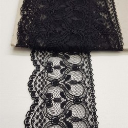 Siyah Kolalı Kuğu Dantel 6 cm-DAN-274