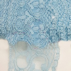 Bebe Mavi Kuğu Dantel 5 cm-DAN-278