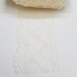 Krem Kuğu Dantel 6 cm-DAN-281