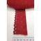 Kırmızı Likralı Esnek Dantel-DAN-285