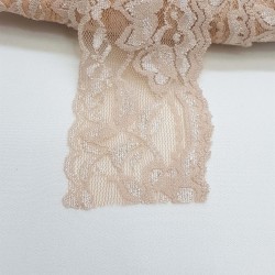 Somon Likralı Esnek Dantel Şerit-DAN-299