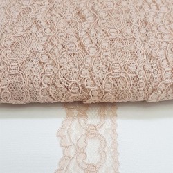 Pudra Kolalı Kuğu Dantel 3 cm-DAN-305