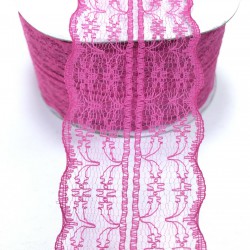 Fuşya Dantel Kurdele-DAN-355