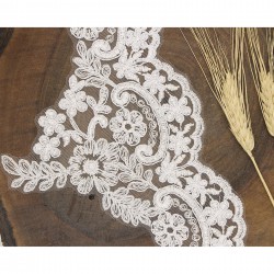 Beyaz Fransız Güpür 044-DAN-371