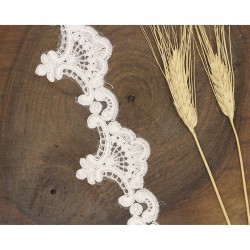 Beyaz Fransız Güpür 235-DAN-424