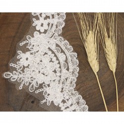 Beyaz Fransız Güpür 2370-DAN-430