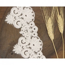 Beyaz Fransız Güpür 2427-DAN-442