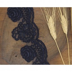 Lacivert Fransız Güpür 331-DAN-469