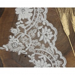 Gri Fransız Güpür 756-DAN-484