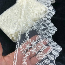 Krem Güpür Dantel Model 101-DAN-560