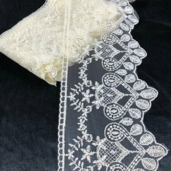 Krem Güpür Dantel Model 101-DAN-560