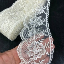 Krem Güpür Dantel Model 103-DAN-563