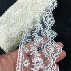 Krem Güpür Dantel Model 104-DAN-565