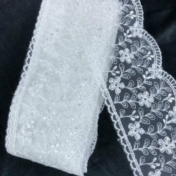 Beyaz Güpür Dantel Model 105-DAN-566