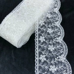 Beyaz Güpür Dantel Model 105-DAN-566