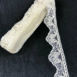 Krem Güpür Dantel Model 110-DAN-577