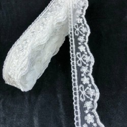 Beyaz Güpür Dantel Model 111-DAN-578