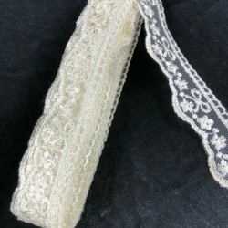 Krem Güpür Dantel Model 111-DAN-579