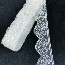 Beyaz Güpür Dantel Model 113-DAN-582