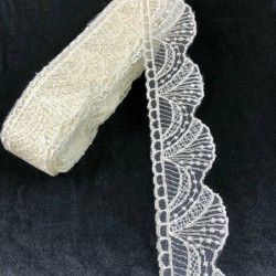 Krem Güpür Dantel Model 114-DAN-585