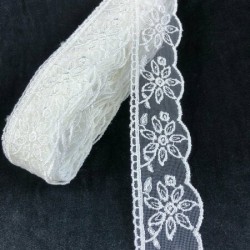 Beyaz Güpür Dantel Model 115-DAN-586