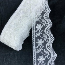 Beyaz Güpür Dantel Model 116-DAN-588