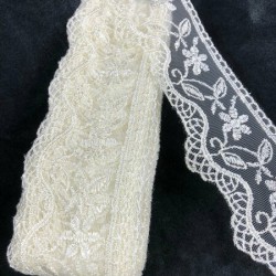 Krem Güpür Dantel Model 116-DAN-589