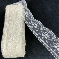 Krem Güpür Dantel Model 118-DAN-593