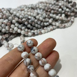 Sütlü Kahve Desenli Dizi Cam Boncuk 1 Dizi 8 Mm-DCB-1040 Sütlü Kahve Desenli Dizi Cam Boncuk 1 Dizi 8 Mm-DCB-1040