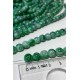 Yeşil Desenli Dizi Cam Boncuk 1 Dizi 8 Mm-DCB-1043