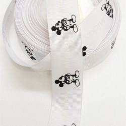 Micki Mause Baskılı Grogren Kurdele 3 cm-DGK-1047