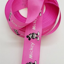 Micki Mause Baskılı Grogren Kurdele 3 cm-DGK-1049