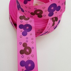 Hello Kitty Baskılı Kurdele 3 cm-DGK-1051