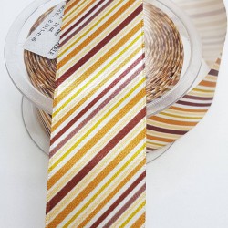 Baskılı Saten Kurdele 4 cm-DGK-1073