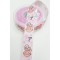 Pembe Bebek Baskılı Kurdele 2,5 cm-DGK-1193