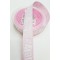 Pembe Baby Baskılı Kurdele 2,5 cm-DGK-1194