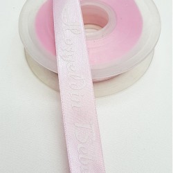 Pembe Hoşgeldin Baskılı Kurdele 2,5 cm-DGK-1197
