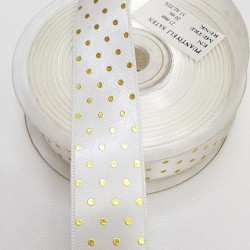 Baskılı Saten Kurdele 2,5 cm-DGK-1210