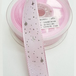 Varak Baskılı Kurdele 2,5 cm-DGK-1219