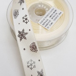 Varak Baskılı Kurdele 2,5 cm-DGK-1220