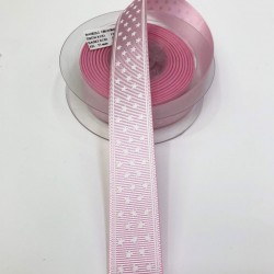 Baskılı Saten Kurdele 2,5 cm-DGK-1238