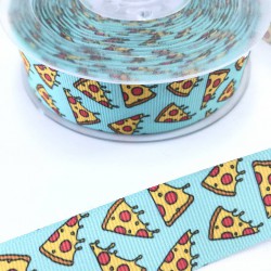 Pizza Desenli Grogren Kurdele-DGK-1469