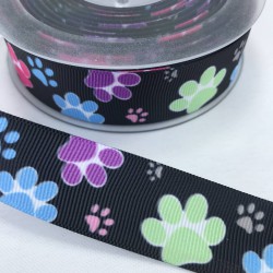 Büyük Pati Desenli Grogren Kurdele-DGK-1474