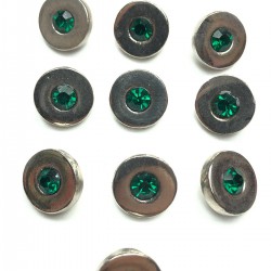 Yeşil Metal Kasalı Düğme-DGM-1021 Yeşil Metal Kasalı Düğme-DGM-1021