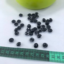 Siyah Plastik İnci Düğme-DGM-1029 Siyah Plastik İnci Düğme-DGM-1029