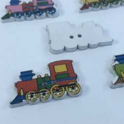 Tren Model Renkli Düğme-DGM-1030 Tren Model Renkli Düğme-DGM-1030